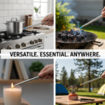 Stainless Steel Gas Lighter - Long Spark Kitchen Stoves & Restaurants (31 Cm / 1 Pc) - Image 4