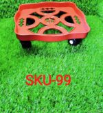 Square Plastic Gas Cylinder Trolley - Image 15