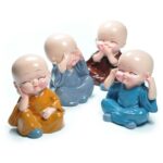 Baby Buddha 4Pc and show piece used for house, office and official decorations etc - Image 5