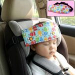 Adjustable Baby Car Seat Head Support Strap