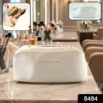 Travel Makeup & Toiletry Organizer Pouch with Zipper & Handle (1 Pc / Mix Color) - Image 2