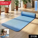 Premium Non-Slip Yoga & Exercise Mat (178x60 Cm / 1 Pc / Mix Color) - Image 2