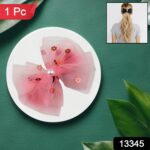 Hair Bow Knot Clip Suitable For Girls (1 Pc), Hair accessories - Image 7