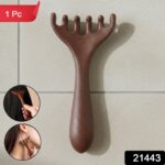 Manual Wooden Style Head & Neck Scalp Massager (1 Pc) - Image 2