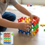 Colorful Interlocking Stacking Toy Set for Kids
