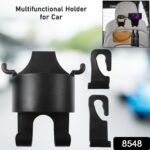 3-in-1 Car Headrest Backseat Organizer with Phone Holder & Hooks for Travel - Image 2