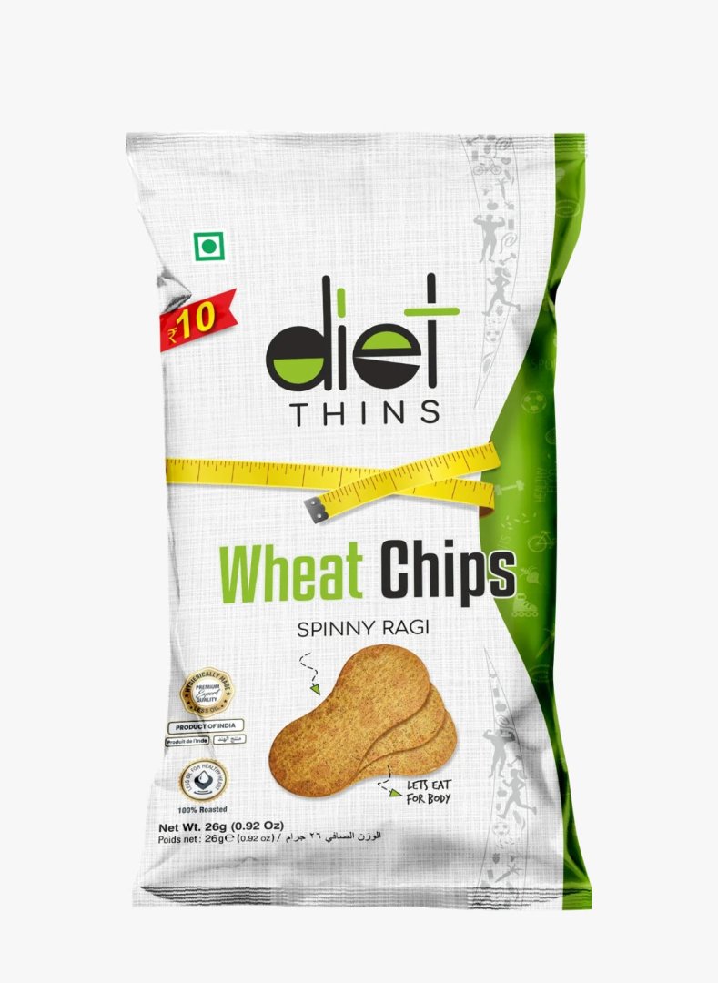 9r6hzONiqY9faUGQvRB2KZNHAISSSDKCoyWIKDGD.jpg Maniarr's Spinny Ragi MINI - DIET THINS (Millet Products) (26Gm) - Image 1