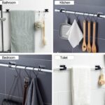 Wall-Mounted Adjustable Bathroom Hanging Rod (1 Pc) - Image 4