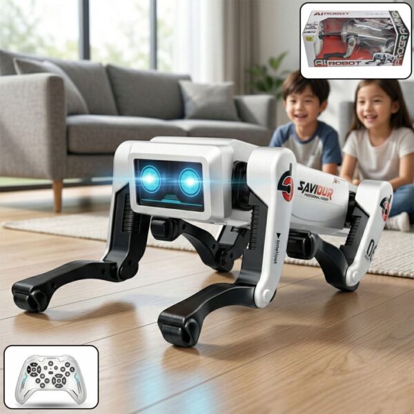 Advanced Intelligent AI Robot Dog Toy for Kids (1 Set / Big)