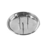 Stainless Steel Lotus Agarbatti Stand with Triple Stick Holder (1 Pc) - Image 5