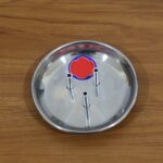 Stainless Steel Lotus Agarbatti Stand with Triple Stick Holder (1 Pc) - Image 9