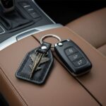 Premium Aircraft Design Leather Finish Keychain (1 Pc) - Image 4
