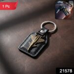 Premium Aircraft Design Leather Finish Keychain (1 Pc) - Image 2
