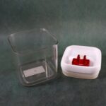 Airtight Storage Container with Red Lid (1 Pc) - Image 6
