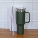 Extra Large Insulated Travel Mug, Tumbler (1200ML - 1 Pc / Mix Color) - Image 9