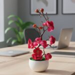 Artificial Flower Pot Plant (1 Pc) - Image 7