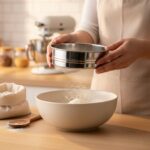 Stainless Steel Fine Mesh Atta Chalni Sieve Set (2 Pc Set) - Image 3