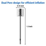 Stainless Steel Ball Pump Needle Pin Adapter (1 Pc) - Image 6