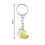 Cute Banana Shape Cartoon Keychain (1 Pc) - Image 6