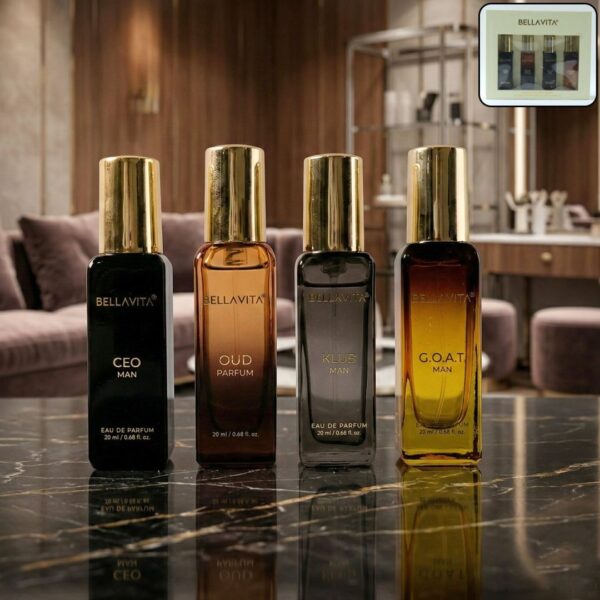 Bellavita Men's Luxury Perfume Gift Set box