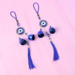 Decorative Evil Eye Hanging Wind Chime Set (2 Pc Set) - Image 6