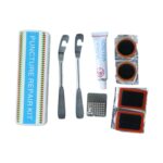 Bicycle Tire Repair Kit – Portable Puncture Repair Set with Adhesive (1 Set / Mix Design) - Image 5