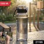 1000 ML Leakproof Sports Water Bottle (1 Pc) - Image 2