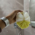 Dual Color Soft Mesh Bath Loofah Body Scrubber (1 Pc) - Image 6