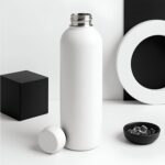 Stainless Steel Double Wall Vacuum-Insulated Drink Water (White / 500 ML Approx) - Image 4