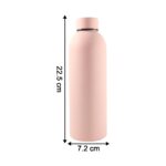 Stainless Steel Double Wall Vacuum-Insulated Drink Water (Pink / 500 ML Approx) - Image 6