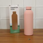Stainless Steel Double Wall Vacuum-Insulated Drink Water (Pink / 500 ML Approx) - Image 9
