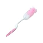 Bottle & Nipple Cleaning Brush with 360° Rotary Handle (1 Pc) - Image 5