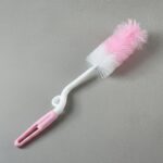 Bottle & Nipple Cleaning Brush with 360° Rotary Handle (1 Pc) - Image 7
