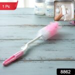 Bottle & Nipple Cleaning Brush with 360° Rotary Handle (1 Pc) - Image 2