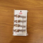 Elegant Bow Design Decorative Hair Clips Set (4 Pc) - Image 8