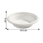 Vegnar Disposable Food Serving Bowl Set of 10 Pieces 360 ML Capacity - Image 6