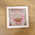 Elegant Dual-Tone Crystal Beaded Stretch Bracelet (1 Pc) - Image 8