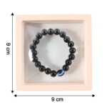 Elegant Dual-Tone Crystal Beaded Stretch Bracelet (1 Pc) - Image 6