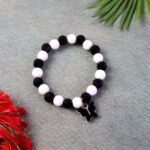 Elegant Black and White Fancy Bracelet (1 Pc) - Image 6
