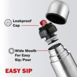 Bullet Style Stainless Steel Vacuum Insulated Water Bottle 1000 ML - Image 7