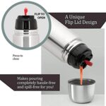 Bullet Style Stainless Steel Vacuum Insulated Water Bottle 1000 ML - Image 8