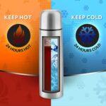 Bullet Style Stainless Steel Vacuum Insulated Water Bottle 1000 ML - Image 3