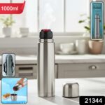 Bullet Style Stainless Steel Vacuum Insulated Water Bottle 1000 ML - Image 2