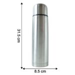 Bullet Style Stainless Steel Vacuum Insulated Water Bottle 1000 ML - Image 6