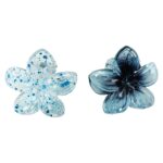Elegant Floral Design Hair Clip (1 Piece, Mix Color) - Image 5