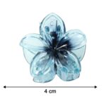 Elegant Floral Design Hair Clip (1 Piece, Mix Color) - Image 6