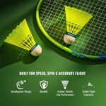 Konex Durable Plastic Shuttlecock (6 Pcs Set) - Image 13