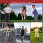 High-Speed Skipping Rope with Foam Padded Handles (1 Pc) - Image 7