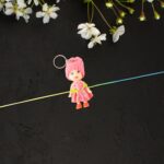 2-in-1 Kids Doll Bracelet Keychain – Stylish Soft Toy Bracelet & Bag Charm - Image 7