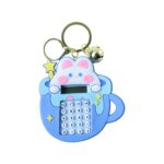 Cute Cartoon Bunny Calculator Keychain with Mini Digital Display (1 Pc) - Image 5